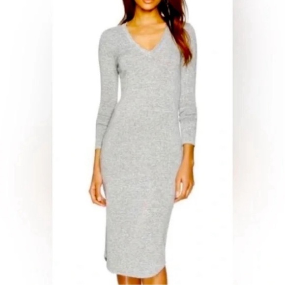 NWOT Aritzia Wilfred Free Forest Green Sweater Dress Size M - Picture 6 of 6